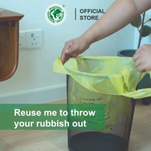 17x18Inch Reusable & Degradable Carries Bag - Image 4